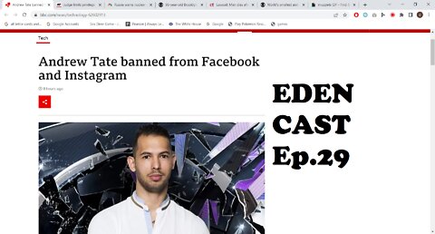 Eden Cast Ep.29 Andrew Tate Banned from Meta