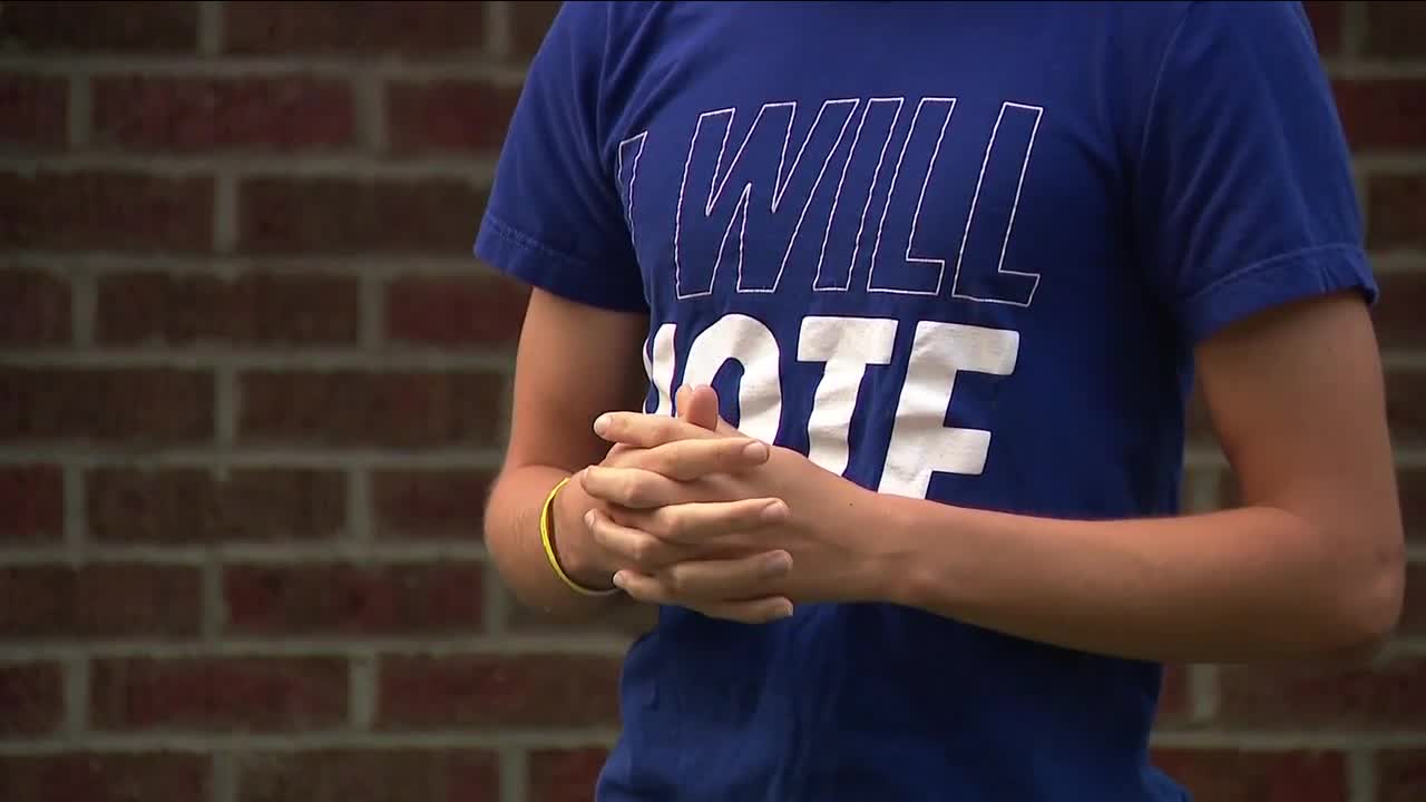 Denver teen holding Joe Biden sign says a driver pointed a gun at him and a group of people