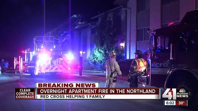 Two families displaced in fire that destroyed two apartment units in the Northland