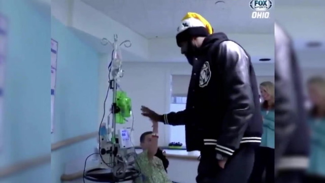 Hospitalized Kid Wants Lebron To Dunk On Lonzo Ball