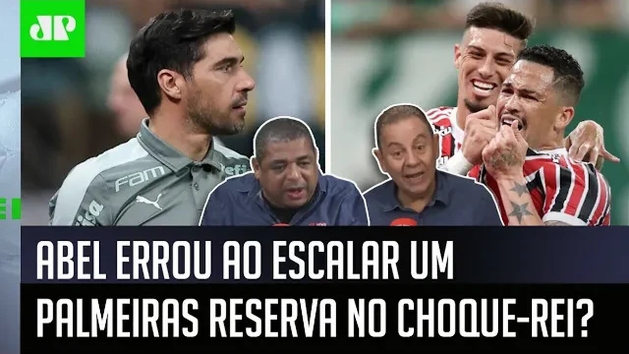 "Cara, estão CRITICANDO o Abel, mas A REAL é que..." DEBATE FERVE após Palmeiras 0 x 2 São Paulo!