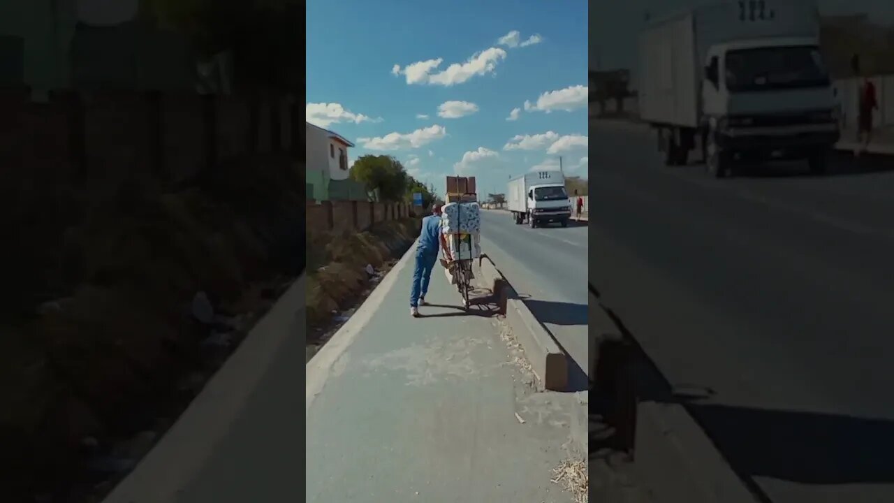 Rare picture of a hardworking man in Nairobi 🔥 🔥🙌🏾 #shorts #video #bike #trader