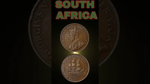 South Africa 1 Penny 1929.#shorts #coinnotesz