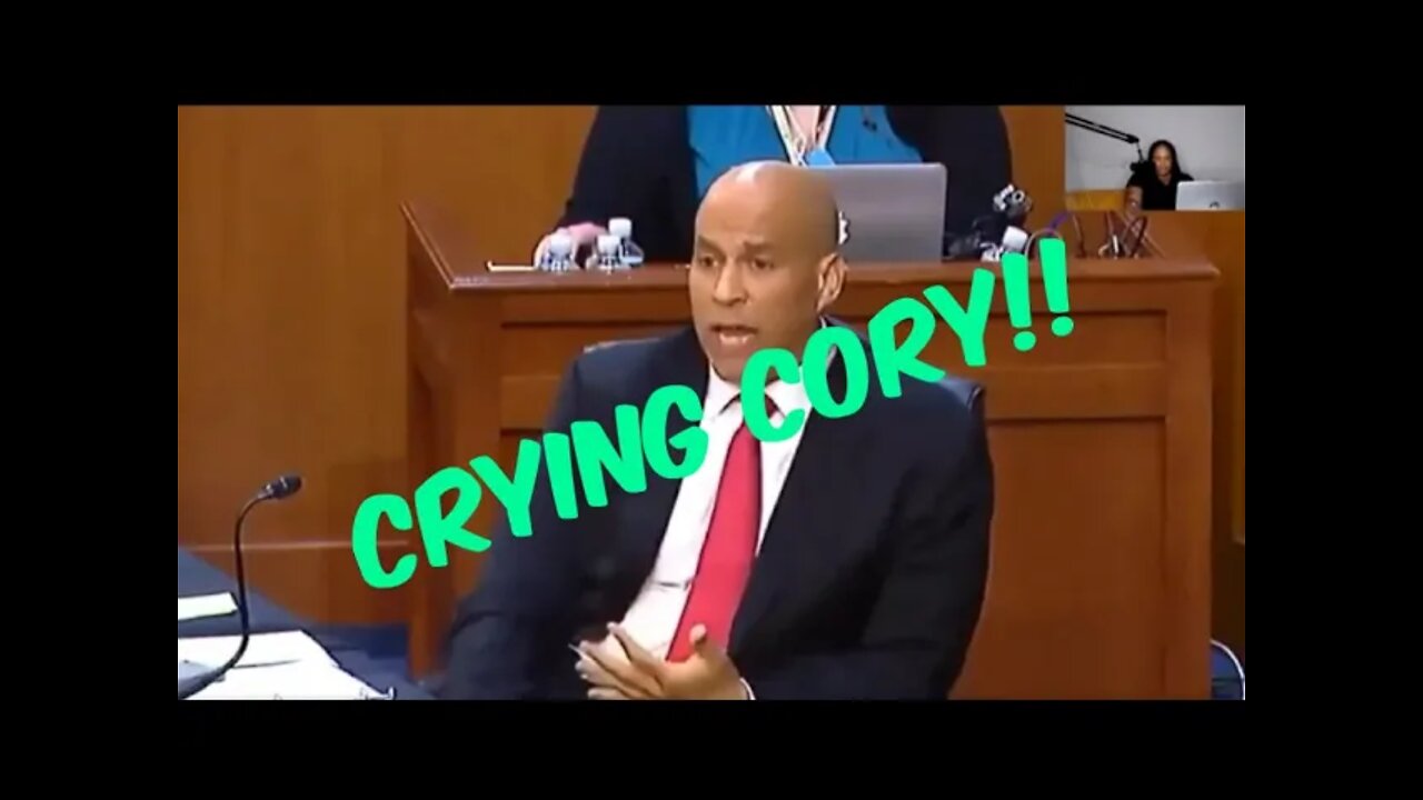 Cory Booker fails Blacks with fake tears over Ketanji