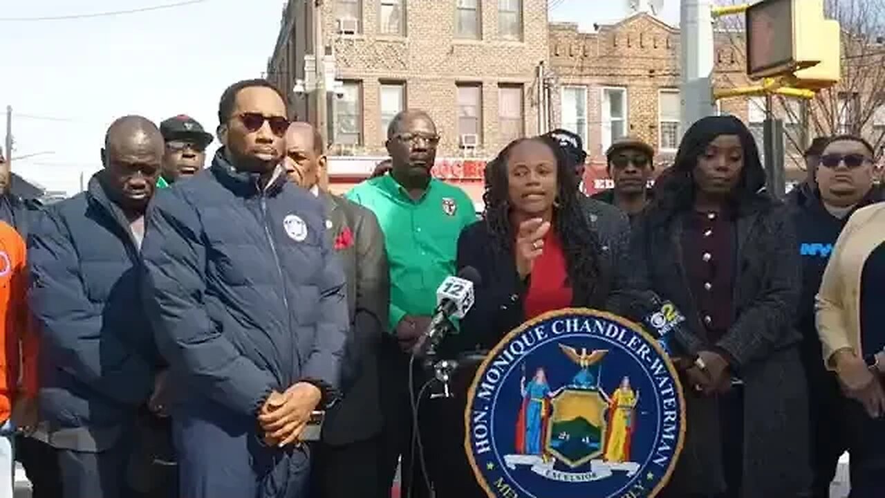 The Shooting Response Press Conference at East 45th and Church Avenue 3/17/23