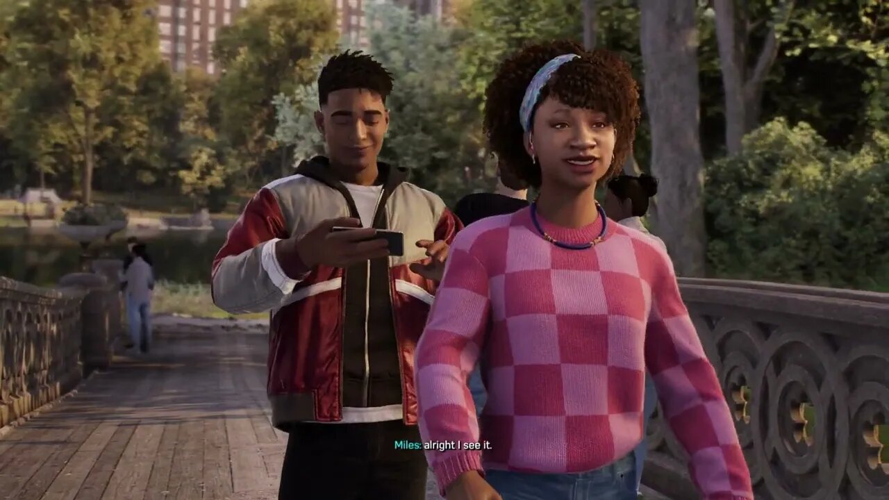 Spider-Man 2 - New Threads: Miles Morales on Date with Hailey "Li's Still Out There" Cutscene