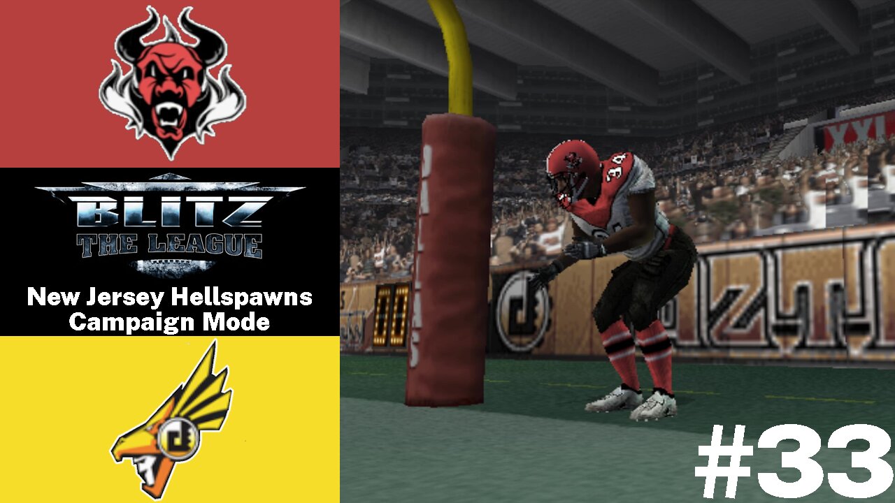 Blitz: The League | New Jersey Hellspawns Campaign Mode #33 | at Dallas Aztecs
