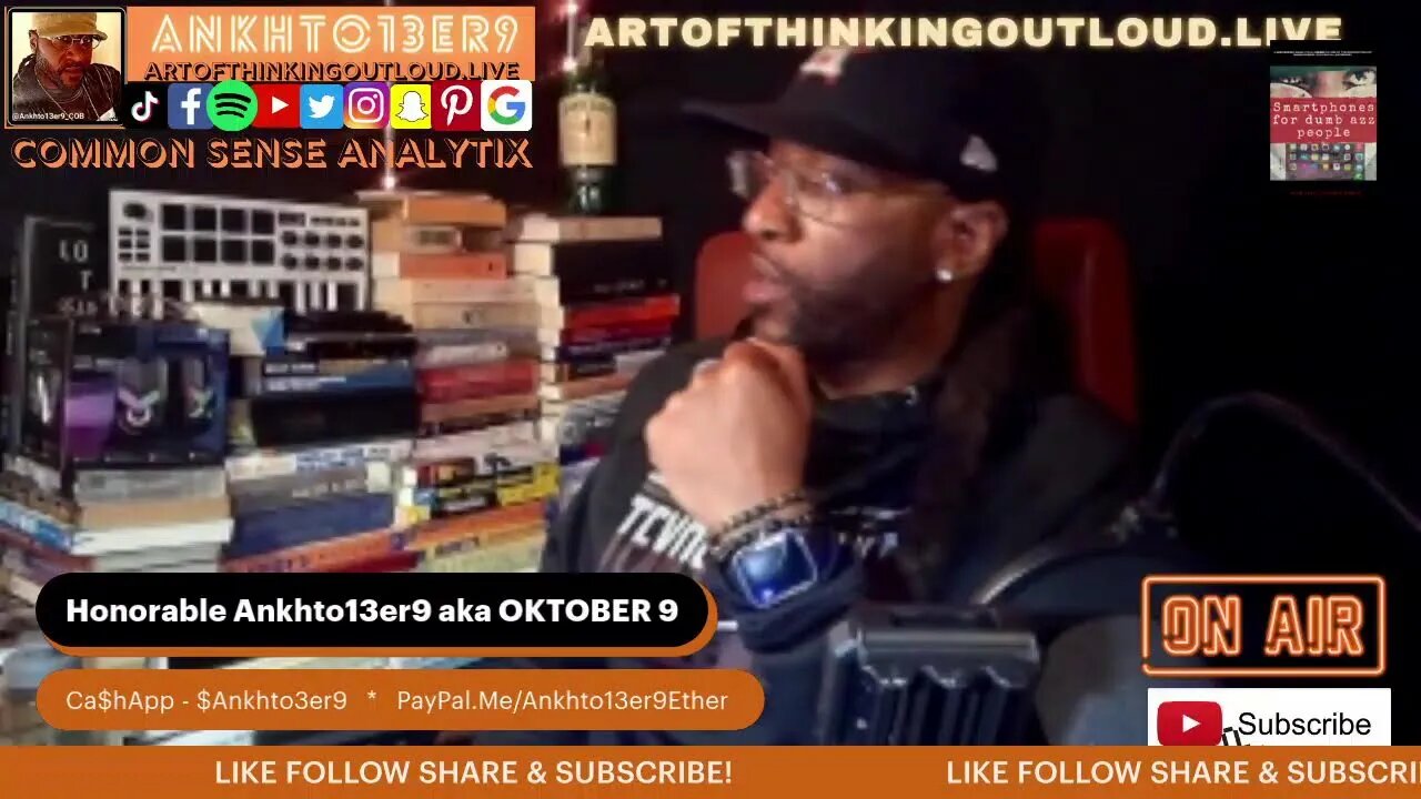 #ArtOfThinkingOutLOUDLive - WHAT IS ENTERTAINMENT? - SACRIFICES - RITUALS - DEATH HOAXERS - PROS…