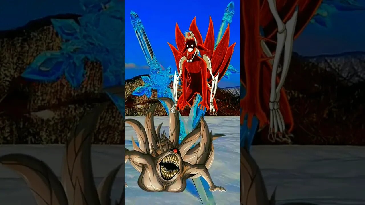 Kurama VS Ten Tails - WHO IS STRONGEST??.#shorts