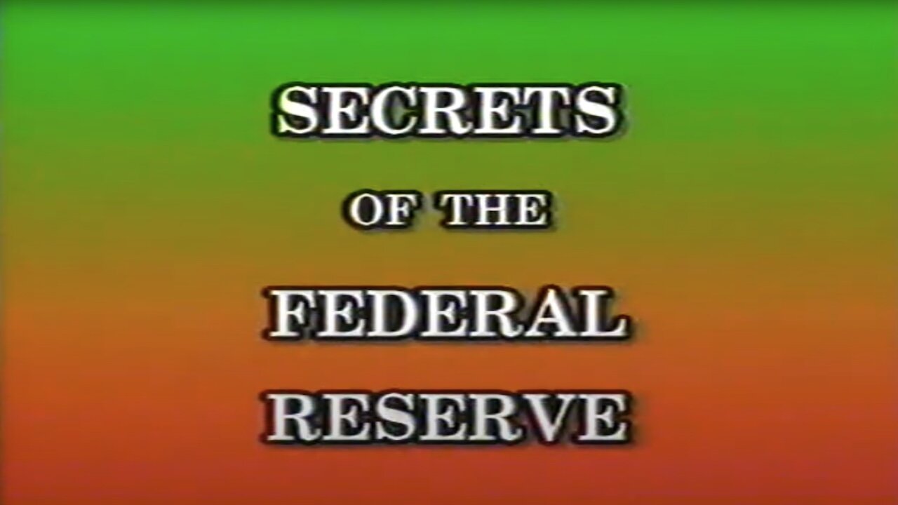 Eustace Mullins | Secrets Of The Federal Reserve