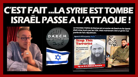 SYRIE...ISRAËL passe à l'attaque ...Jim Leveilleur (Hd 720) Voir liens au descriptif