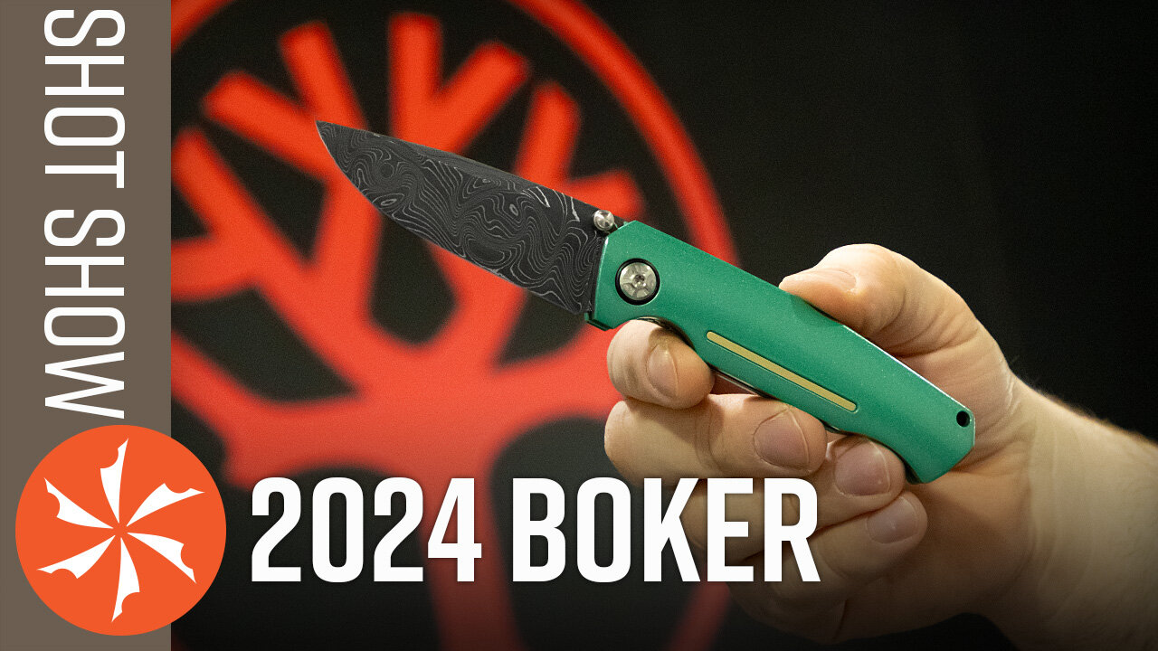 New Boker Knives at SHOT Show 2024 - KnifeCenter.com