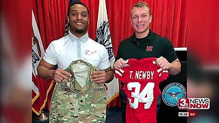 Former Husker Newby Enlists in National Guard