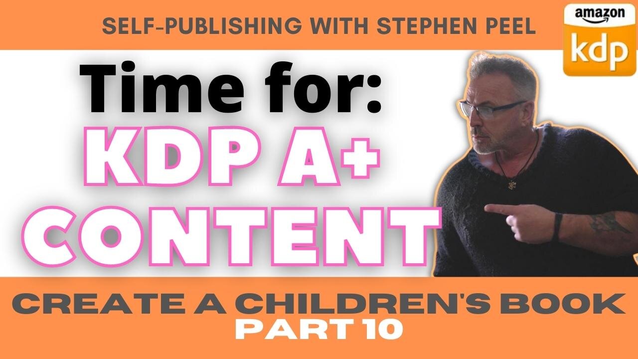 It's Time to add our Amazon KDP A+ Content.