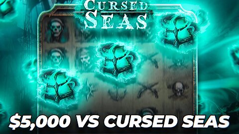 WE TOOK $5,000 AND TRIED THE NEW CURSED SEAS BONUS BUYS!