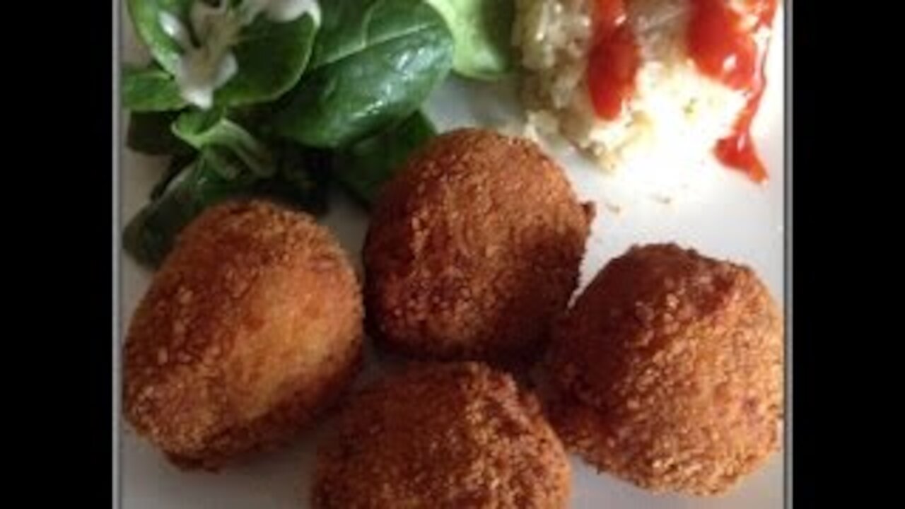 QUICK AND EASY JAPANESE CROQUETTES RECIPE - RECETTE DE CROQUETTES A LA JAPONAISE RAPIDE ET FACILE