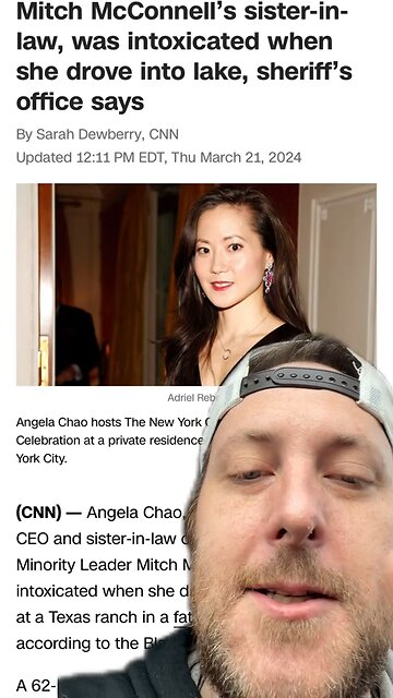 😮 Mitch McConnell is related to what happened in Baltimore!