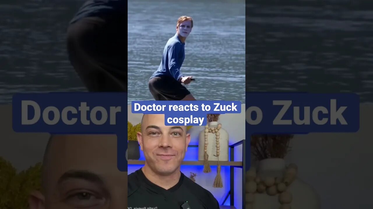 Doctor reacts to hilarious Zuck cosplay!