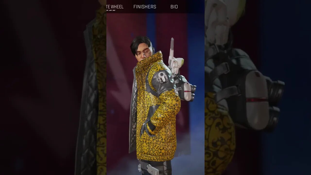 Check out this Crypto Skin I got #shorts #apexlegends