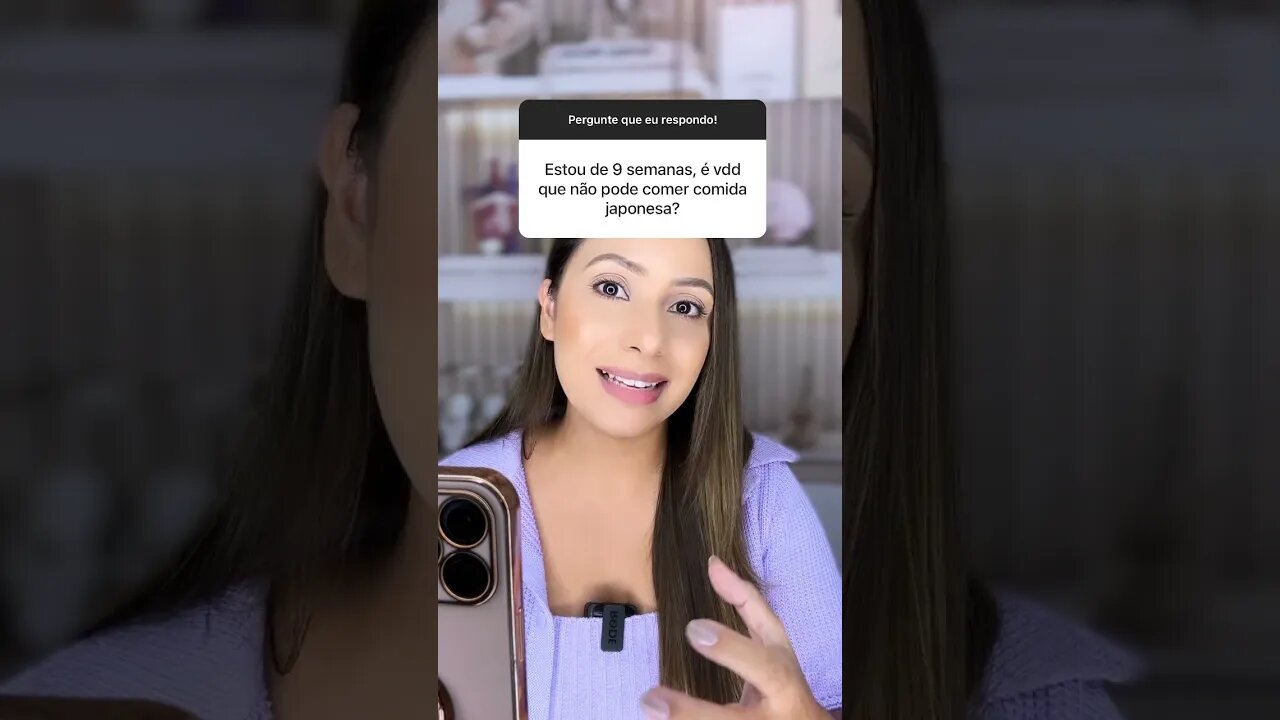 Grávida não pode comer comida JAPONESA?