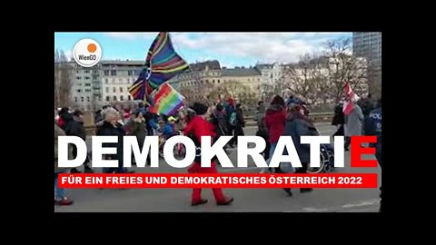 WienGO PEOPLE POWER WIEN DEMO 5.2.22 (5) +++GOOD BYE DIKTATUR +++ HELLO DEMOKRATIE +++