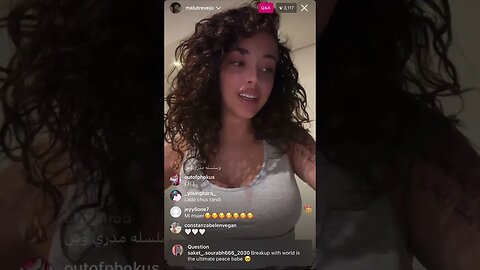 MALU TREVEJO INSTAGRAM LIVE (07/09/23)