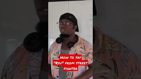 How to say "Ryu" from street fighter