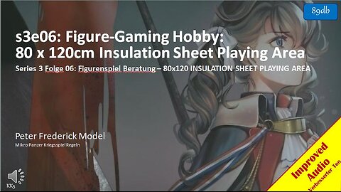 s3e06: Figure-Gaming Hobby: 80 x 120cm Insulation Sheet Playing Area