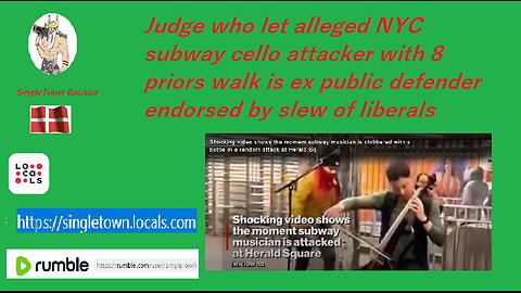 Judge who let NYC subway cello attacker with 8 priors walk is ex-public defender endorsed by Libs