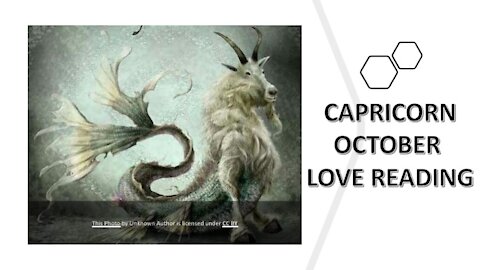 CAPRICORN OCTOBER LOVE TAROT READING