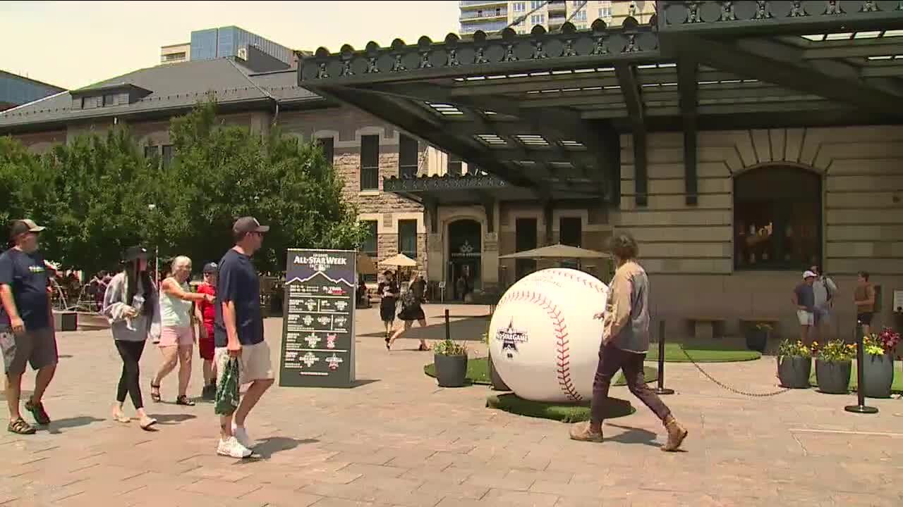 Dangerously hot weather welcomes fans for All-Star Game in Denver