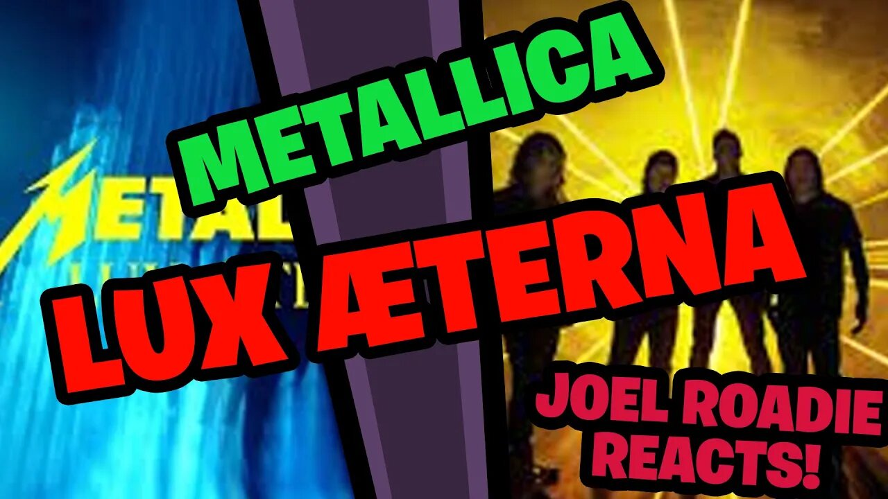 Metallica: Lux Æterna (Official Music Video) - Roadie Reacts