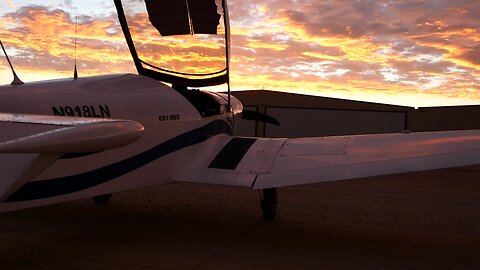 Hangar Clean Up and Morning Flight