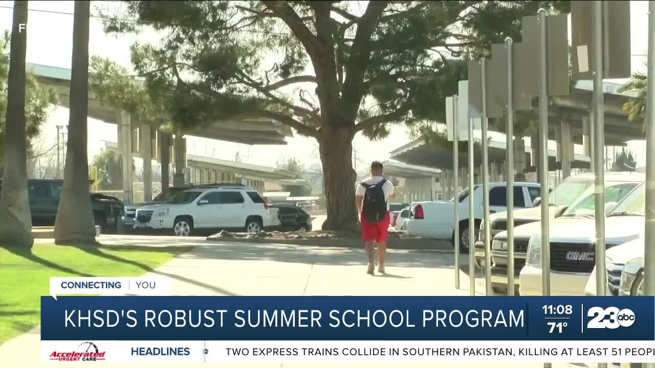 KHSD's robust summer school program