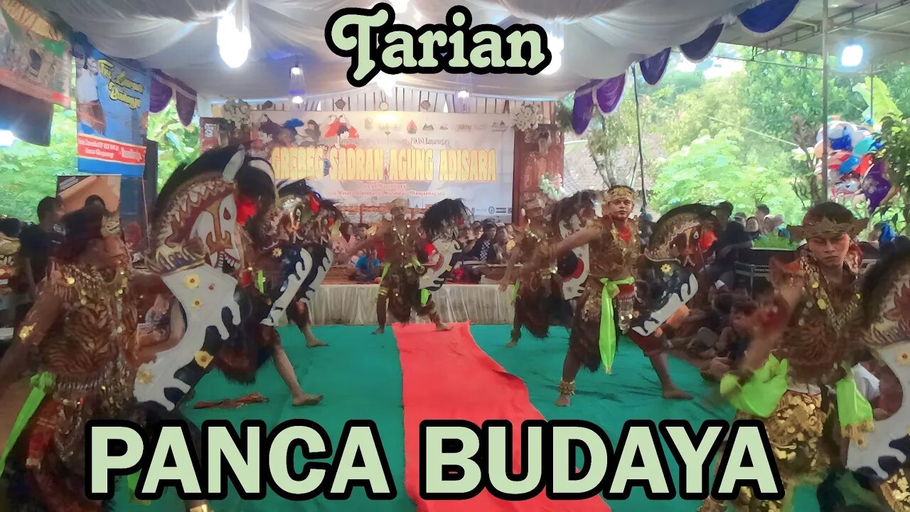 Tarian Ebeg PANCA BUDAYA | Grebeg Sadran Agung Adisara Desa Glempang Mandiraja Banjarnegara