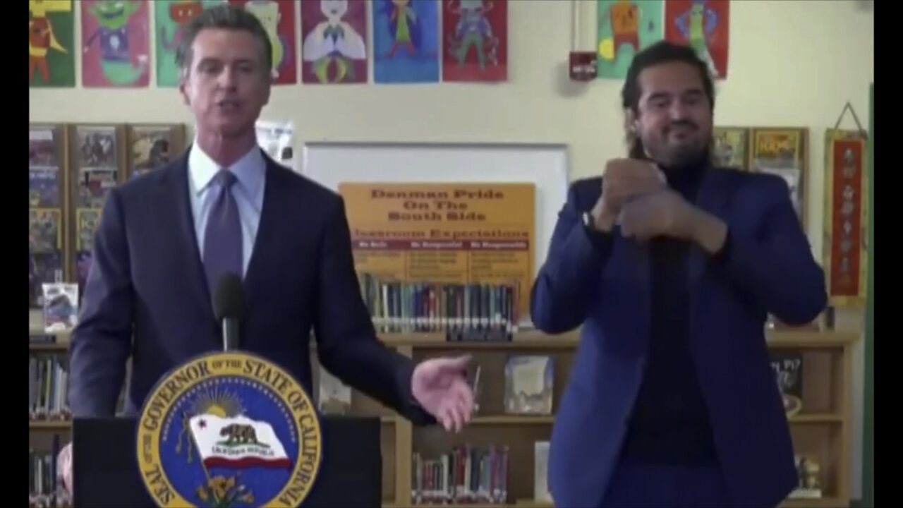 California Governor Mandated K - 12 Vax For All In Person Students