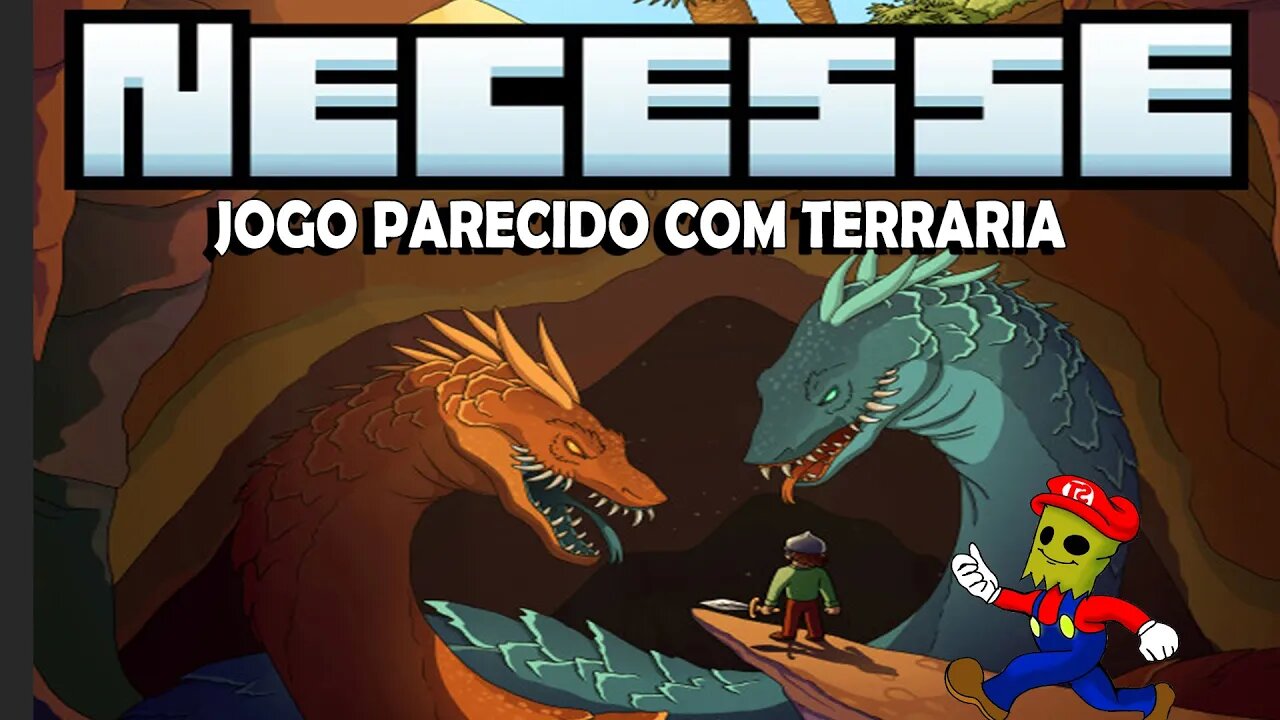 O jogo que tem um pouco de Minecraft e Terraria - Necesse