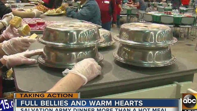 Salvation Army hosts annual Christmas dinner