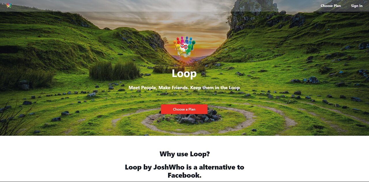 Join my Premium Social Network Loop - Meet Real People and Make Friends