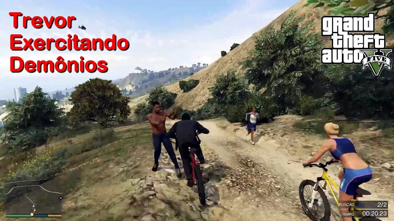 Exercitando Demônios - Trevor - GTA 5 - Exercising Demons