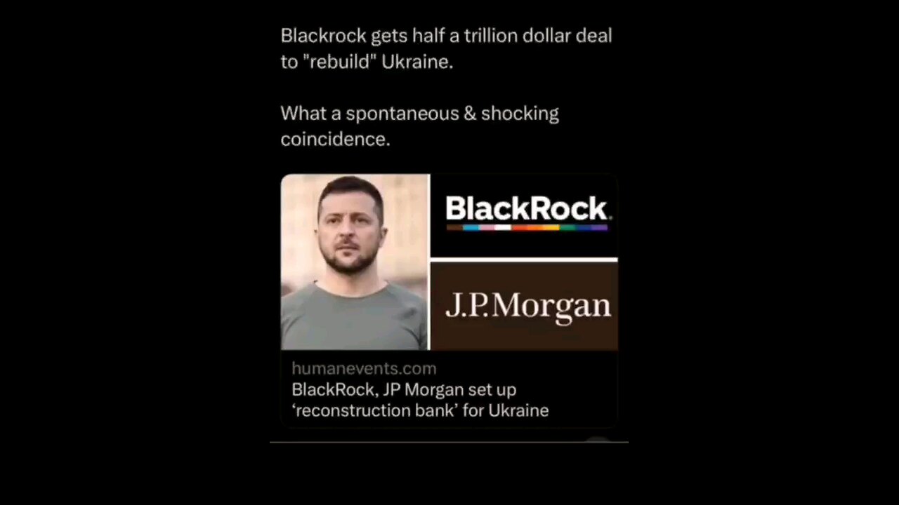 What an interesting plot twist Blackrock is going to own it's first official country 🤔