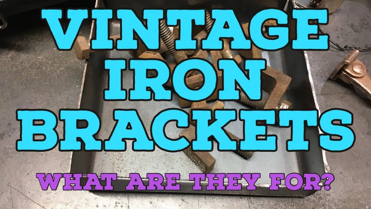 Vintage Metal Brackets - Gotta love old Brackets - Vintage Iron