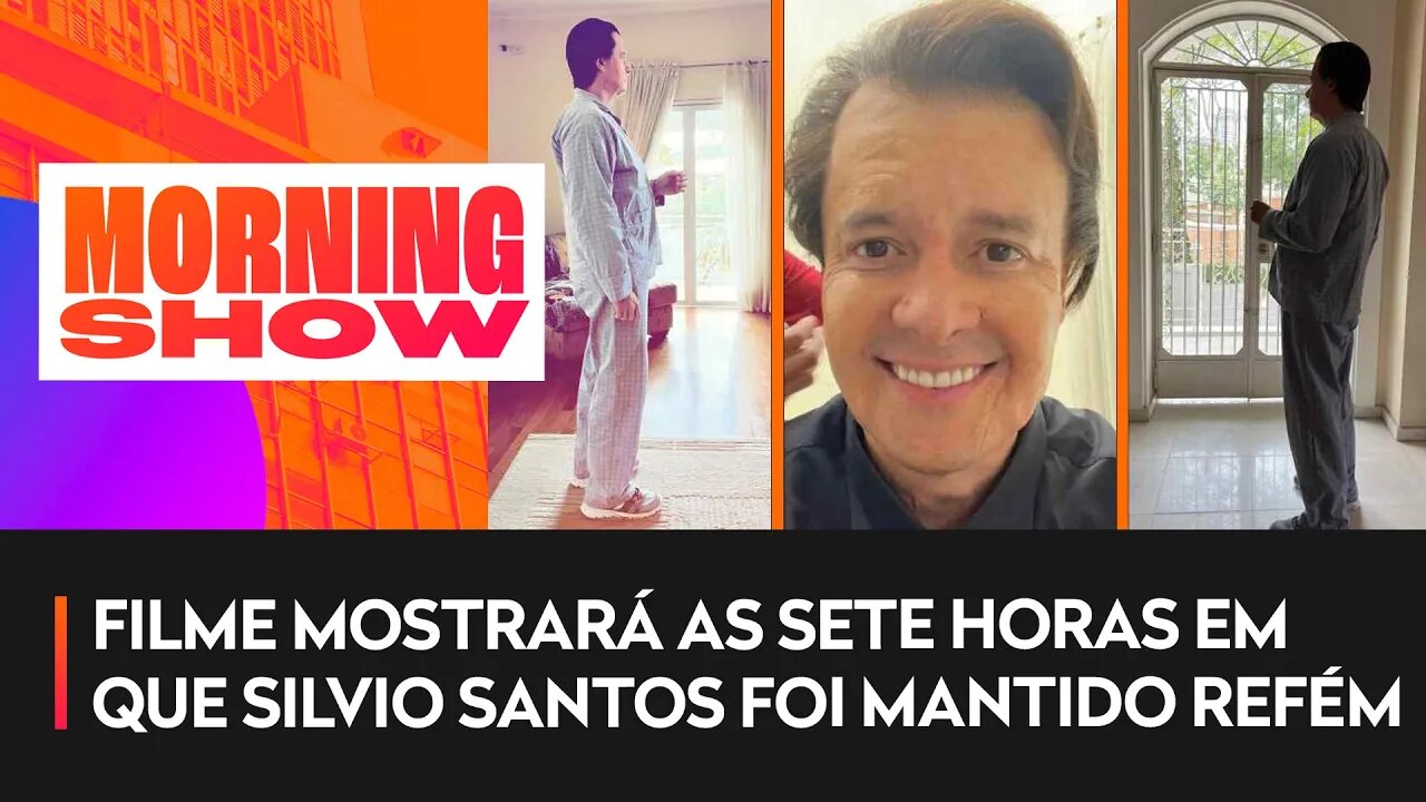 Rodrigo Faro se transforma em Silvio Santos em filme