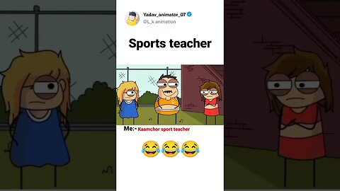 sports teacher 😆