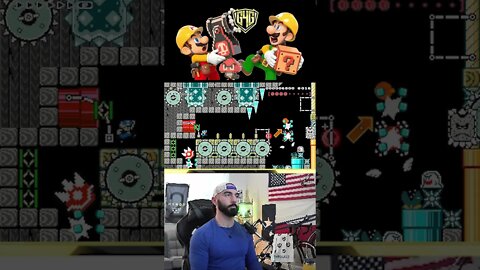 Tossin bob-ombs! Super Mario Maker 2: Super Expert #speedrun #nintendoswitch #shorts #short #smm2