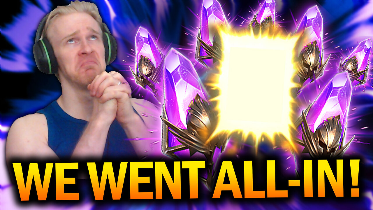 Opening ALL MY VOID SHARDS! FIRST EVER Void Legendary Pull?! - Raid Shadow Legends