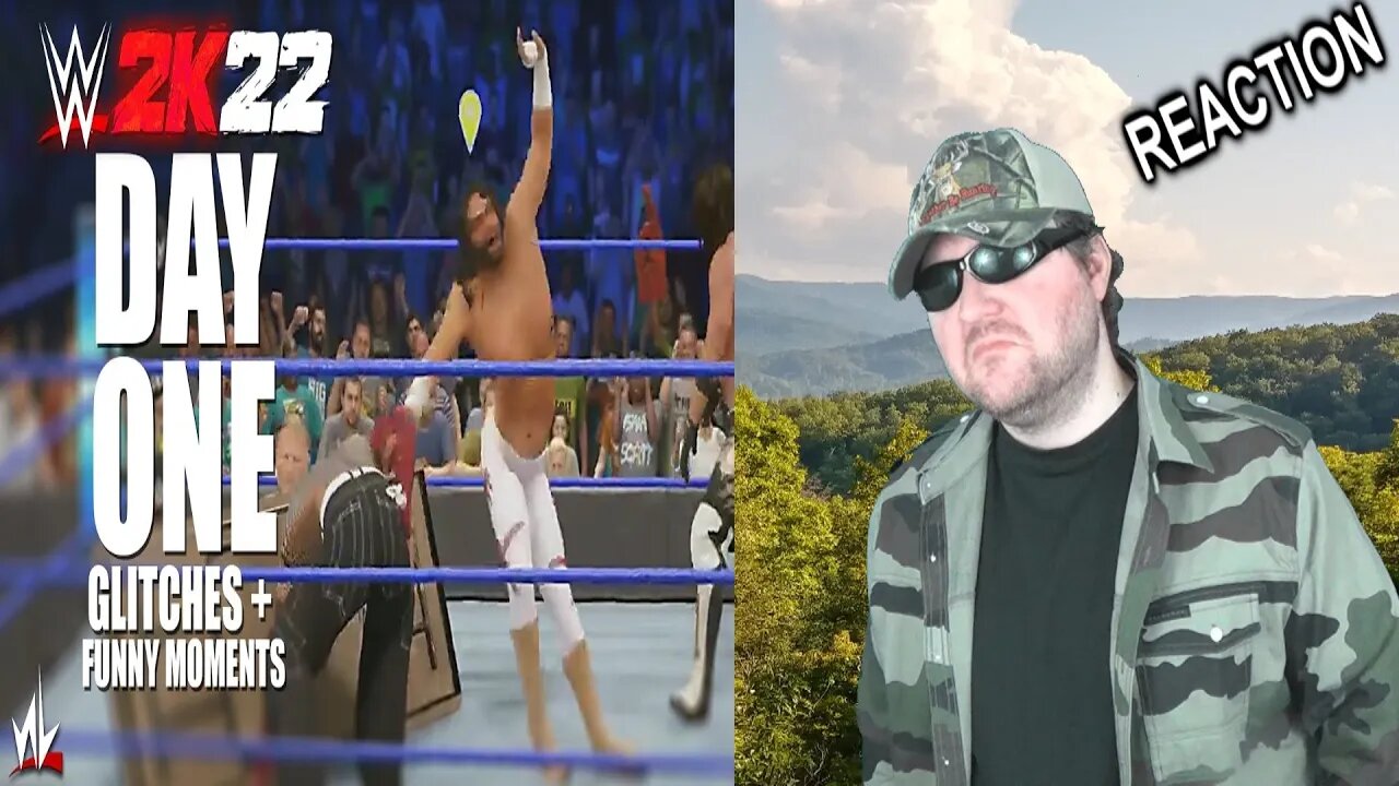 NL Highlights - WWE 2K22 Day One Highlights! [Glitches + Funny Moments] REACTION!!! (BBT)