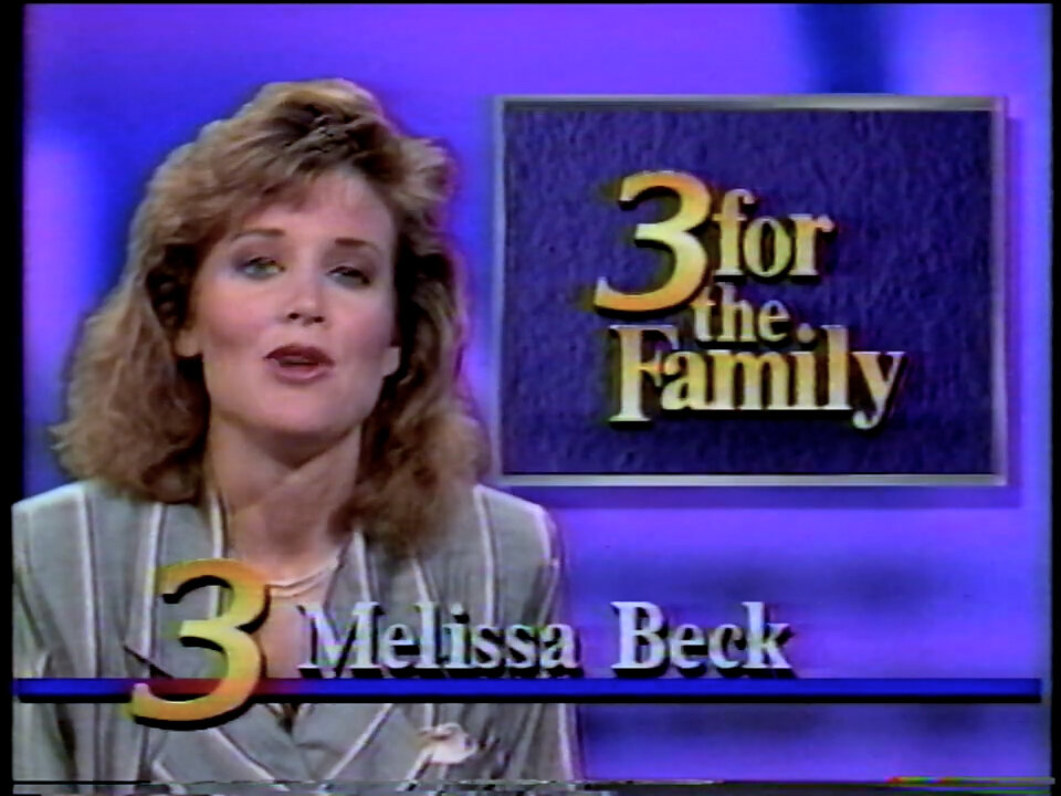 July 31, 1988 - KSNW Melissa Beck '3 For the Family' Promo