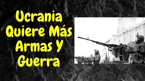 Ucrania - Más Armas - Más Guerra. Mi Opinión.