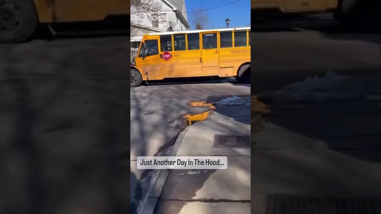 JUST ANOTHER DAY IN THE HOOD 😪